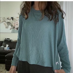 Long sleeved pink shirt